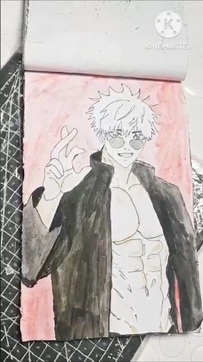 Gojo Satoru Drawing Tutorial | Easy Sketch for Beginners ✏️🔥