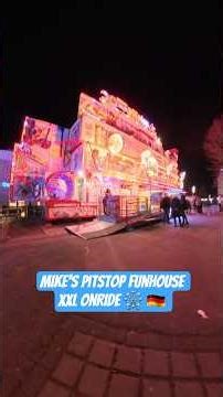 Mike's Pitstop Funhouse XXL Onride 🎡 🇩🇪 #funhouse #kirmes #funfair #ferias #foire #carnival #ride
