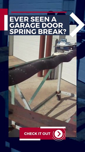 🛑 Ever wondered what a broken garage door spring looks like? 🧐 Watch this sneak peek into one of the most common issues we handle at State 48 Garage Doors! 🎬🚪 A broken spring can halt your day in its tracks - but it doesn't have to! We're here to help you understand why choosing quality parts is crucial for the longevity of your garage door. 🛠️💡 Don't let cheap springs throw you off track. Remember, a quality garage door spring doesn't just mean a functioning door, it means safety and peac