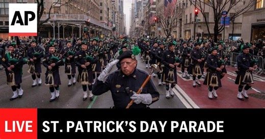 LIVE: St. Patrick’s Day parade in New York