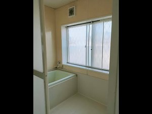 セキスイユニットバス、天井・ハーフバス部分・アルミ枠塗装、壁面パネル貼り付け、洗い場床シート貼り付け、タオルリング取り付け、混合水栓交換の仕上がり動画