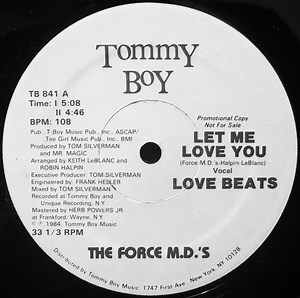 The Force M.D.'s - Let Me Love You