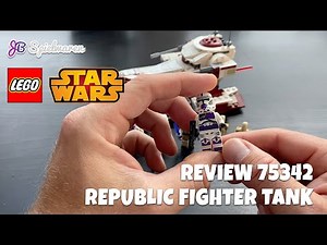 Review LEGO Star Wars 75342 Republic Fighter Tank
