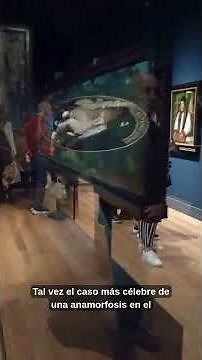¿Qué es una anamorfosis? Detrás de esta extraña palabra se esconde un secreto artístico. #anamorphic