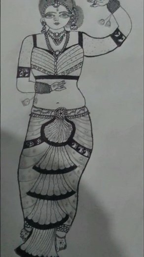 New penting #drawing #penting #art #drawingwithvandana #sketch