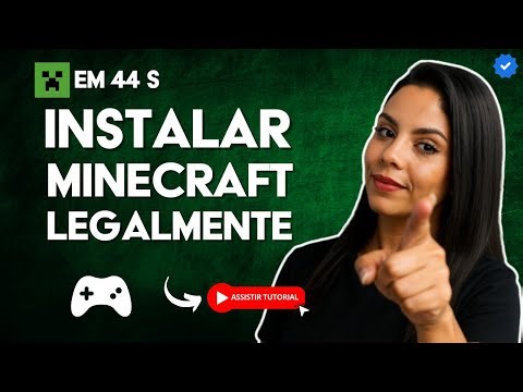 Como INSTALAR o MINECRAFT no PC, Laptop e Celular em 44 S