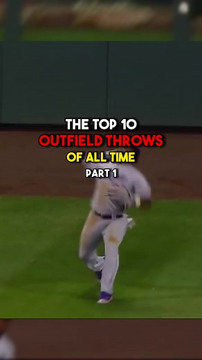 Best MLB Outfield Throws Compilation