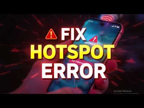 How to fix Connected, no internet error on Android Hotspo