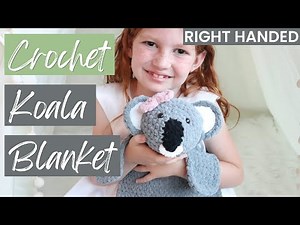 FREE Crochet Koala Pattern | Crochet Koala Amigurumi | Crochet For Baby | RIGHT handed tutorial