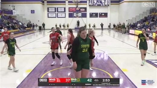 2.8K views · 13 reactions | The Salina South Lady Cougars made a late surge to knock off Wamego behind clutch 3-point shooting, and 10 fourth-quarter points from Paityn Fritz, who finished with 23 in the third-place W | Salina Post | Facebook