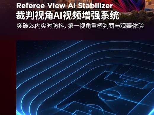 技术专家详解“裁判视角AI视频增强系统(Referee View Al Stabilizer)”