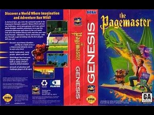 The Pagemaster - [SEGA MEGA DRIVE] Gameplay Walkthrough FULL GAME [HD]