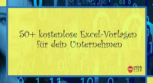 50  kostenlose Excel-Vorlagen für dein Unternehmen
