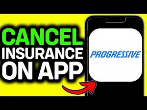 UPDATED 2025! How To CANCEL Insurance Policy On Progressive App Permanently