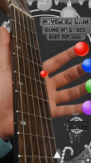 3.4K views · 14 reactions | How to play November Rain - guns n' roses Guitar Tutorial  #novemberrain #guitartutorial #fyp #guns #gunsnroses #fyp #rockguitar | yassinkouihi | Facebook