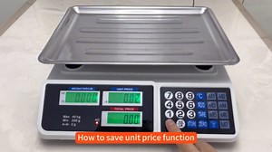 88lb/40kg Price Computing Scale, Digital Price Computing Scale with Stainless Steel Large Platform, Weight Food Kitchen Scale with Dual LCD Display for Farmers Market, Retail Outlets, Meat Shop, Deli