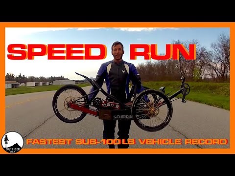 Fastest Electric Bike | Fastest sub 100-lb vehicle | Outrider USA