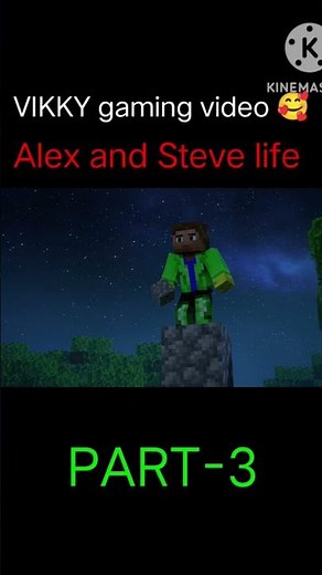 Minecraft Alex and Steve life | Steve and Alex full Life | short | Alex and Steve life part 3