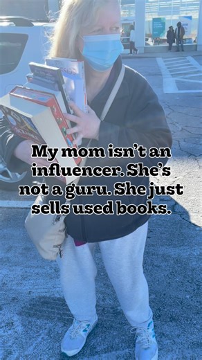 My mom isn’t an influencer. She’s not a guru. She just sells used books. Comment "Books" to learn how to scan barcodes and get step-by-step help. #amazonfba #workfromhome #workfromhomejobs #makemoneyonline #thrifting #sidehustle | Raiken Profit