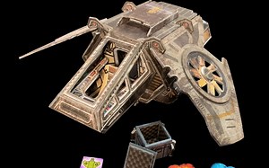 桌游配件 模块地形 CORE SPACE 扩展 Get to the Shuttle! 乘坐穿梭机 科幻 桌游 安装教程