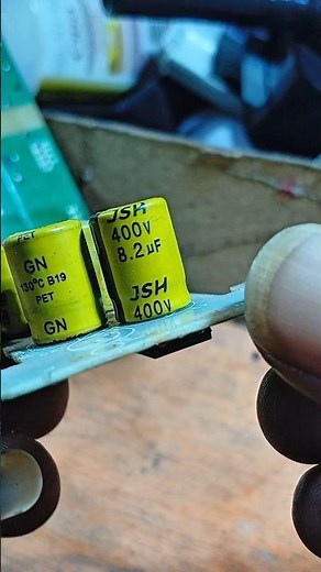 capacitor instaling #tips #pcb #soldering #electronic