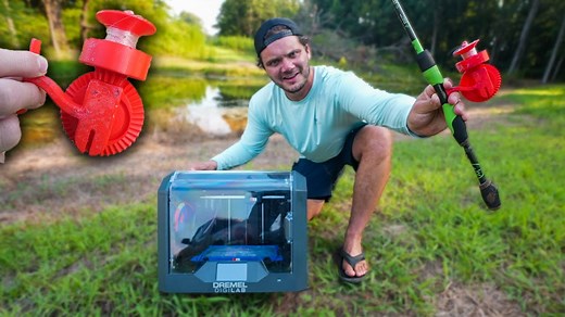 3D Printing A Fishing Reel!! (Will it work??) | AYO Fishing