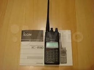 Тестирую-Сканирующий приемник IC-R10 - прием.