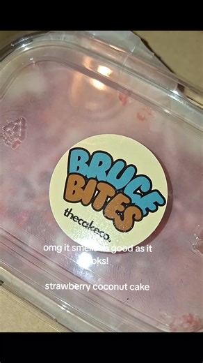 Delicious Strawberry Coconut Cake from The Cake Co