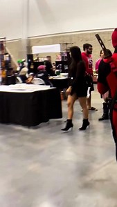 DEADPOOL and kidnapped cameraman number one Virginia comic con 2024 #deadpool #deadpoolcosplay | David Dowd