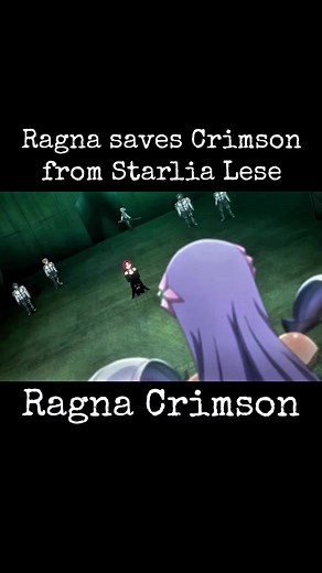 Ragna Saves Crimson from Starlia Lese | Anime Fight Scene