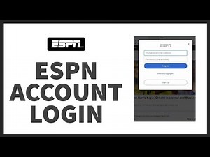 How to Login to ESPN Account And Access Premium Content: ESPN Sign In Step-by-Step Guide
