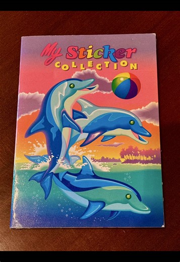 Lisa Frank Sticker Book Nostalgia from the '90s