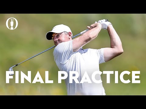 Rory McIlroy's FINAL PRACTICE Ahead of The 153rd Open