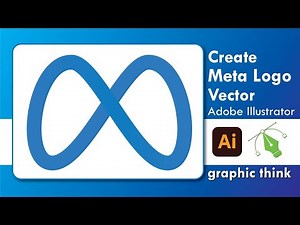 Create Meta logo || Adobe Illustrator