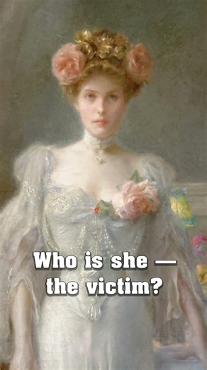 What does the painting “Redemption” (1905) by American artist Julius LeBlanc Stewart