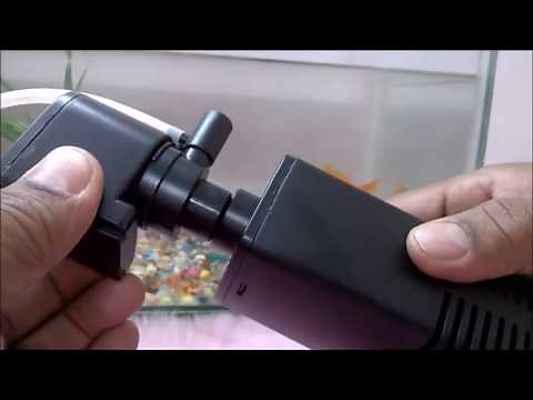 How to use SOBO aquarium filter - demo video