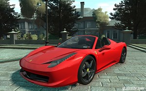 GTA 4 2013 Ferrari 458 Spider Mod - GTAinside.com