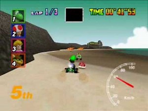 Mario Kart 64 - Koopa Troopa Beach [03/16]