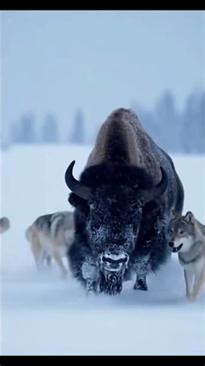 Bison vs Gray Wolves: When Strategy Meets Raw Power
