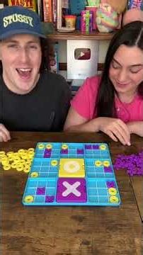 ULTIMATE TIC-TAC-TOE 😈 #gamenight #coupleschallenge #boardgames #games #challenge