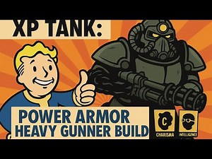 XP Tank: Power Armor Heavy Gunner Build | Fallout 76