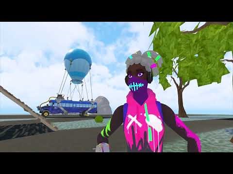 Fortnite In VR Is Super Cool! So Many Skins! VRChat Fortnite World(s?) & Avatars!