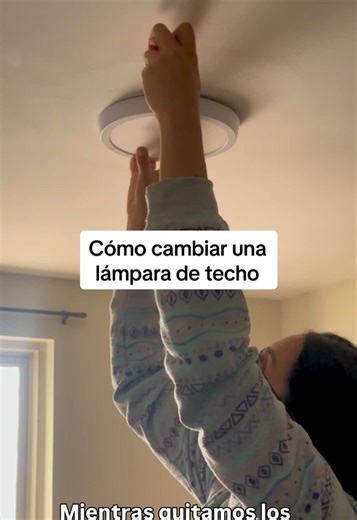Cómo poner una lámpara de techo paso a paso