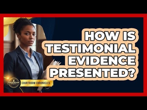 How Is Testimonial Evidence Presented?