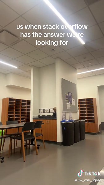 oh i know stack overflow hates to see us coming #fyp #cse #allenschool #uw #college #university #cseducation #computing #stackoverflow #education #coding #programming