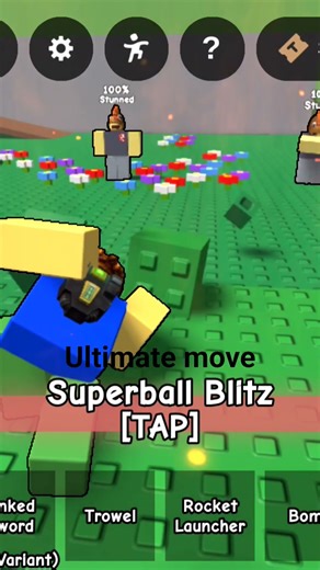 showcasing BrickBattler moveset