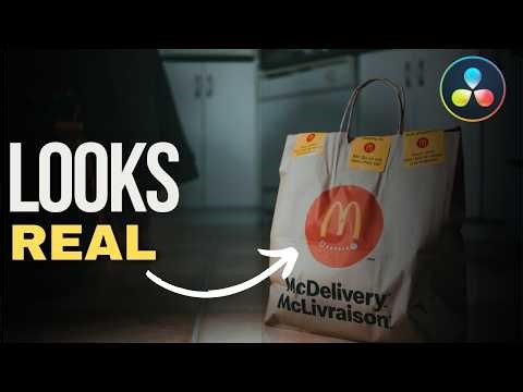 Attach Objects To Any Surface In DaVinci Resolve