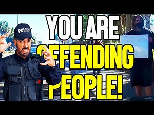 Officer Wants To Arrest Good Samaritan