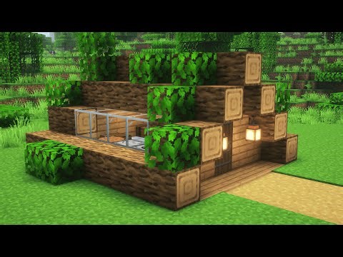 Easy Minecraft Tent House Tutorial - Simple & Cozy Build