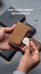 Personalized Urban PU Leather Tri-Fold Wallet